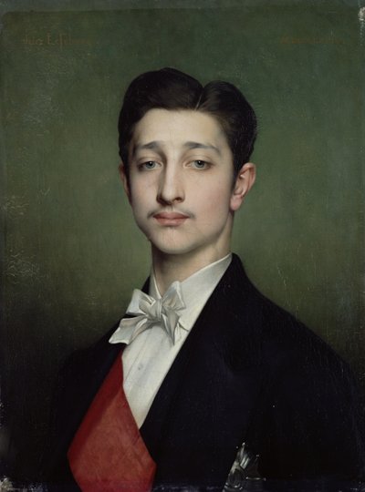Eugene-Louis-Napoleon Bonaparte by Jules Joseph Lefebvre